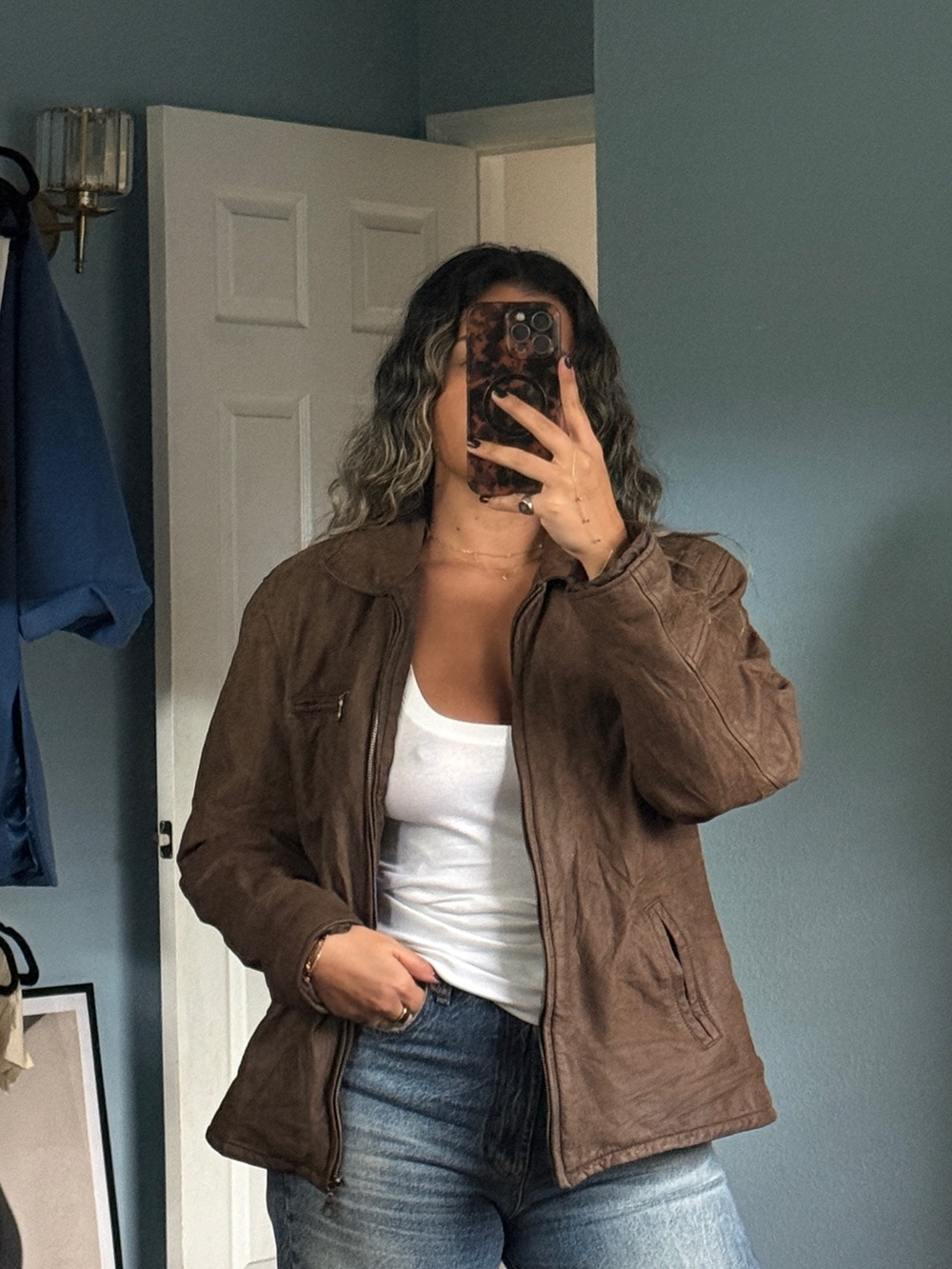 Vintage Women’s St. john’s Bay Leather Jacket